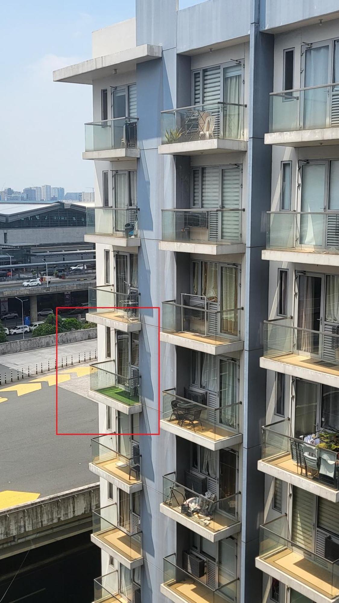 One Palm Tree Villas Condominium - Studio 7Th Fl With Balcony - Across Terminal 3 Airport Pasay Luaran gambar