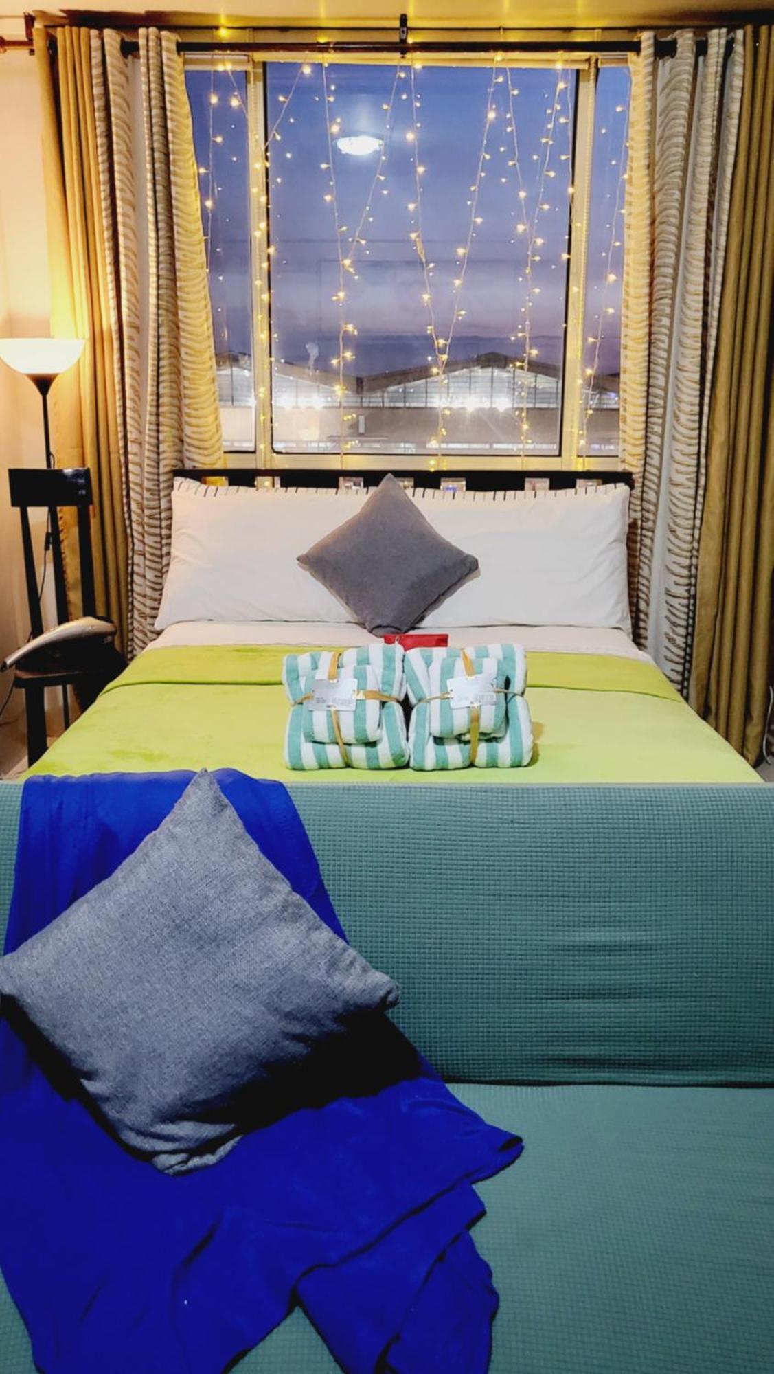 One Palm Tree Villas Condominium - Studio 7Th Fl With Balcony - Across Terminal 3 Airport Pasay Luaran gambar