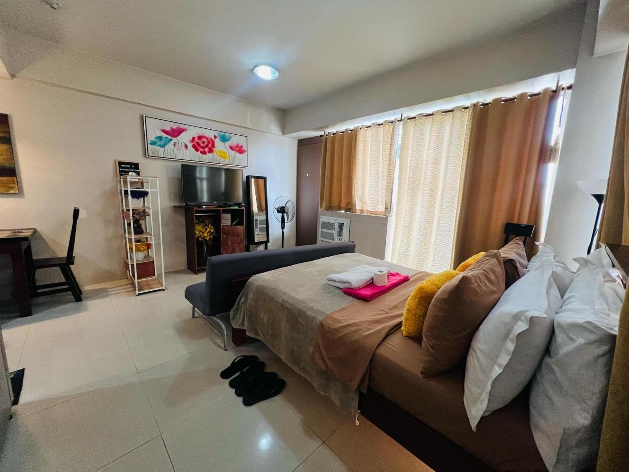 One Palm Tree Villas Condominium - Studio 7Th Fl With Balcony - Across Terminal 3 Airport Pasay Luaran gambar