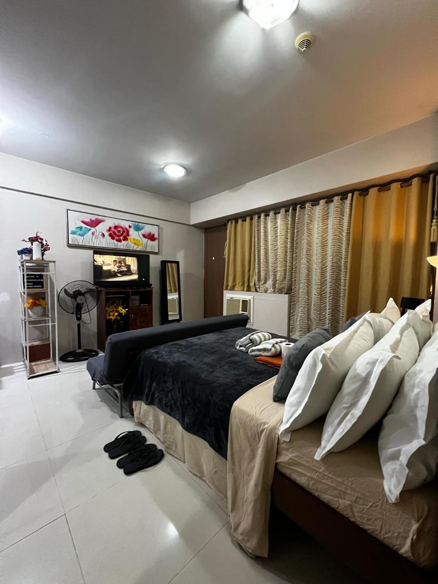 One Palm Tree Villas Condominium - Studio 7Th Fl With Balcony - Across Terminal 3 Airport Pasay Luaran gambar