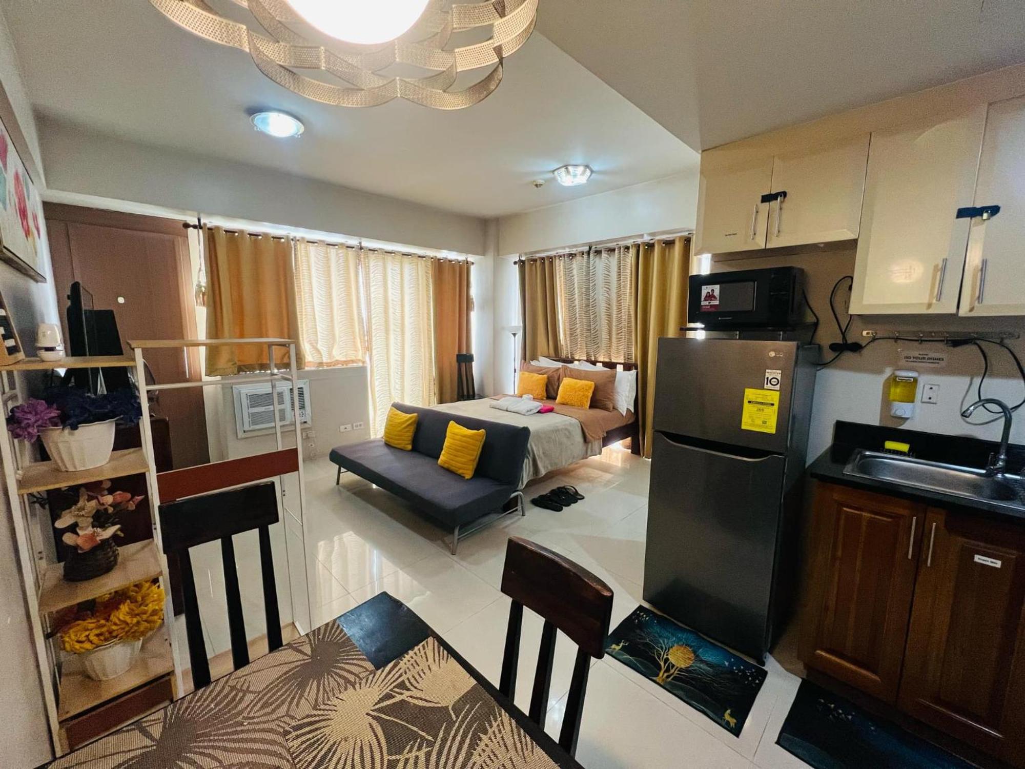 One Palm Tree Villas Condominium - Studio 7Th Fl With Balcony - Across Terminal 3 Airport Pasay Luaran gambar